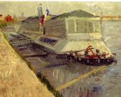 文森特 威廉 梵高 : 塞纳河上的游船